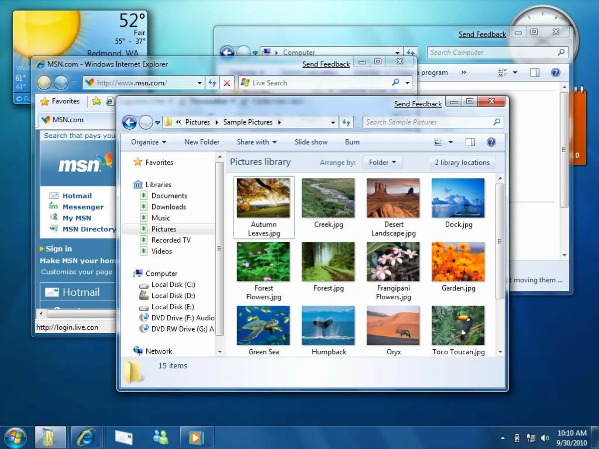 Windows 7 Desktop